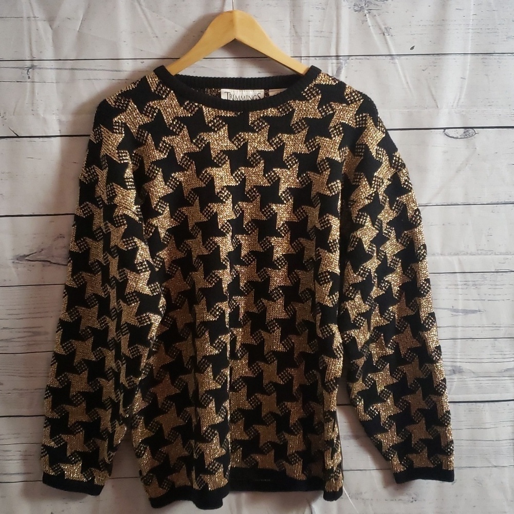 Trimmings Metallic Sweater